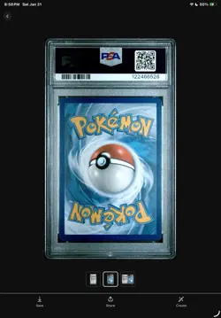 Pokemon TCG Snorlax Vivid Voltage Holo Card 131/185 Rare PSA 9 - Image 2
