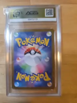 Pokemon TCG Bouffalant Card 164/086 White Flare Holo Japanese AGS 10 - Image 2