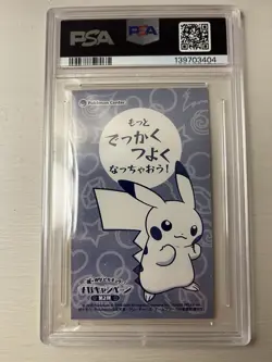 2016 Pokemon Mega Charizard Business Card Charizard-Y PSA 8 NM-MT - Image 2
