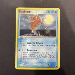 Magikarp 67/112 EX Fire Red & Leaf Green Error Card Pokemon Card - Image 1