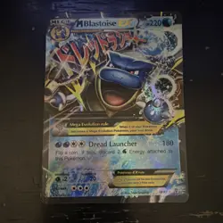 Pokemon M Blastoise EX Ultra Rare Full Art Holo Generations 18/83 220HP Card - Image 1