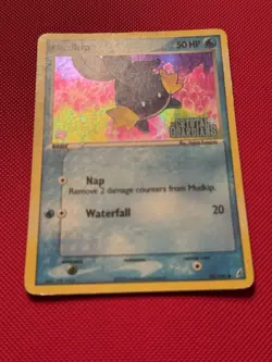 Mudkip 058/100 Crystal Guardians STAMPED HOLO Pokemon Trading Card Game - Image 2