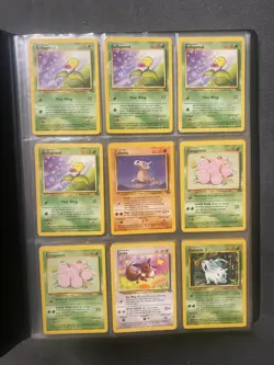 Vintage WOTC 1999 Pokemon Cards Collection Bundle Jungle Fossil Base Set - Image 1