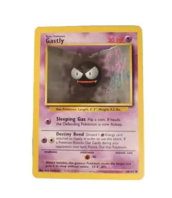Gastly 1999 Gastly 50/102 WOTC Base Set Pokemon Card NM - Image 1