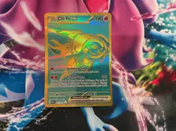 Chi-Yu EX 241/091 Paldean Fates Holo Gold Hyper Rare Card - Image 1