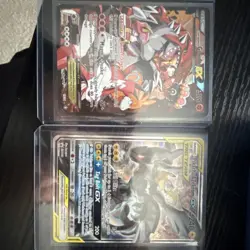 Pokemon Groudon EX & Pikachu Zekrom GX TAG TEAM Holo GX Cards Lot - 2 Basic - Image 1