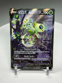 Pokemon TCG Fusion Strike Celebi V 245/264 Alternate Art Rare Card Near Mint - Image 1