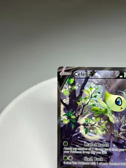 Pokemon TCG Fusion Strike Celebi V 245/264 Alternate Art Rare Card Near Mint - Image 2