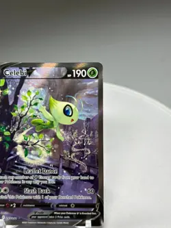 Pokemon TCG Fusion Strike Celebi V 245/264 Alternate Art Rare Card Near Mint - Image 4
