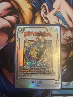 Dragon Ball Super Card Game Fusion World Son Goku FB07-104 SR Ultimate Battle AA - Image 1