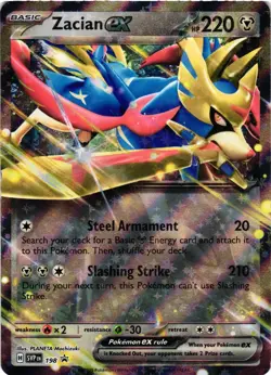 Zacian ex Promo SV: Scarlet & Violet Promo Cards 198 NM - Image 1