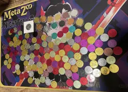 Lot of 160 MetaZoo card Coins Mixed Variety - Image 1