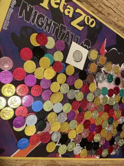 Lot of 160 MetaZoo card Coins Mixed Variety - Image 4