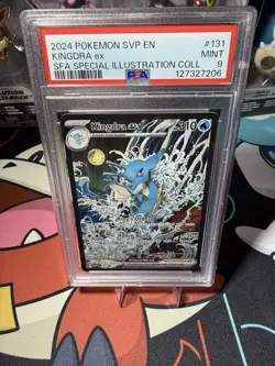Kingdra ex 131 Sv: Scarlet & Violet Promo Cards Holo PSA 9 - Image 1