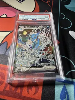 Kingdra ex 131 Sv: Scarlet & Violet Promo Cards Holo PSA 9 - Image 3