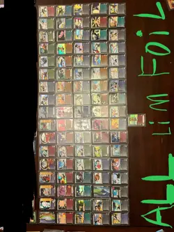 DBZ CCG WORLD GAMES SAGA HOLO FOIL LIMITED Rare Dragon Ball Z Score TCG Card LOT - Image 1