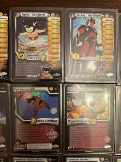 DBZ CCG WORLD GAMES SAGA HOLO FOIL LIMITED Rare Dragon Ball Z Score TCG Card LOT - Image 3