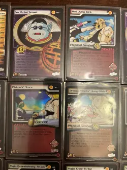 DBZ CCG WORLD GAMES SAGA HOLO FOIL LIMITED Rare Dragon Ball Z Score TCG Card LOT - Image 4