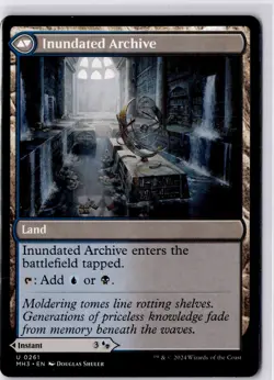 Waterlogged Teachings Modern Horizons 3 Regular NM U 0261 - Image 2