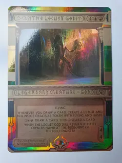 MTG - The Locust God - Amonkhet Invocations #51 - Masterpiece Mythic N/M - Image 1