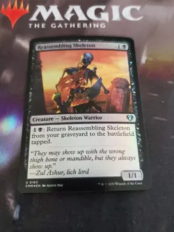 Mtg. Reassembling Skeleton. FOIL. Commander Masters. Pack Fresh - Image 1