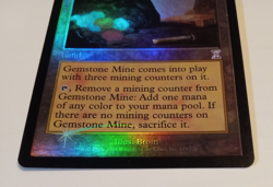 Magic The Gathering MTG Gemstone Mine Timeshifted Foil 2006 NM - Image 3