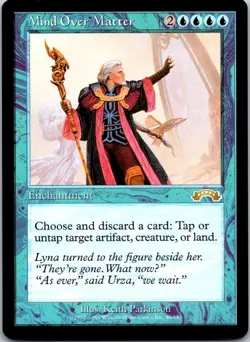 Mind Over Matter 40 Exodus NM MTG - Image 1