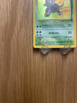 Pokemon TCG Pinsir Rare Holo Card #9/64 Jungle LP - Image 2