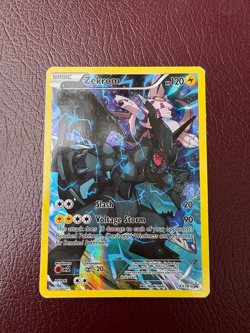 Zekrom 2015 XY Black Star Promo Full Art Holo Card #XY76 Pokemon TCG - Image 1