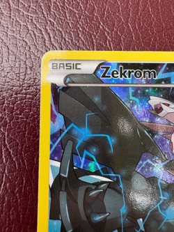 Zekrom 2015 XY Black Star Promo Full Art Holo Card #XY76 Pokemon TCG - Image 2