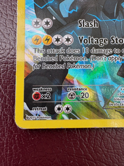 Zekrom 2015 XY Black Star Promo Full Art Holo Card #XY76 Pokemon TCG - Image 5