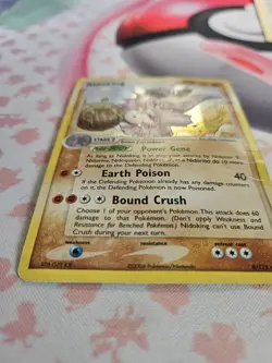 Pokemon TCG Nidoking 8/112 EX FireRed & LeafGreen Holo Rare Card 2004 - Image 4