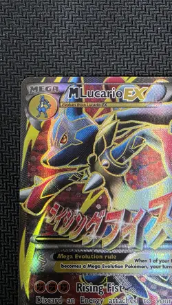 Pokemon TCG M Lucario EX 55a/111 Furious Fists Holo Full Art Ultra Rare Card - Image 2