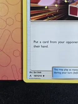 Surprise Box 187/214 Unbroken Bonds Gengar Pokemon Card - Image 5