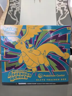 Pokemon Mega Evolution Ascended Heroes Pokemon Center ETB FACTORY SEALED - Image 1