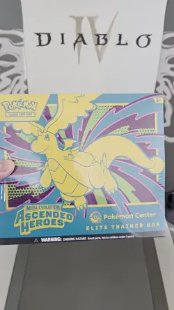 Pokemon Mega Evolution Ascended Heroes Pokemon Center ETB FACTORY SEALED - Image 2