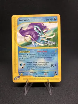 Suicune #53 Pokemon 4ever Movie Black Star Promo - Image 1