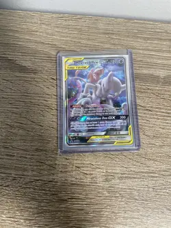 Pokemon TCG Mewtwo & Mew GX SM191 Promo - Image 1