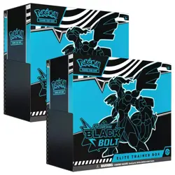 Pokemon TCG Black Bolt SV10.5 Elite Trainer Box ETB Set of 2 - Image 1