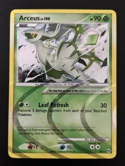 Arceus Platinum AR2 Holo Rare Shin Nagasawa Pokemon TCG | NM - Image 1