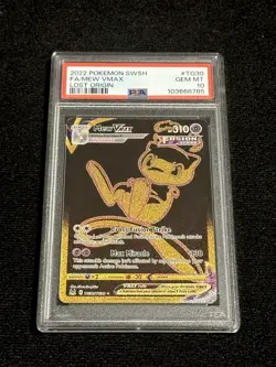 Mew VMAX TG30/TG30 F/A GEM MINT PSA 10. Pokemon SW&SH Lost Origin - 2022 - Image 1