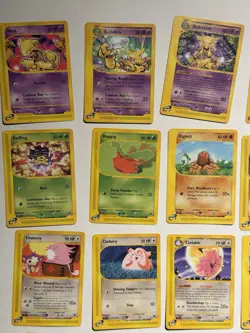 Pokemon Expedition e-Reader Set Filler Job Lot Bundle x30 – No Duplicates - MP U - Image 2