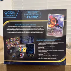 🔥Sealed Pokemon Center Mega Evolution Phantasmal Flames ETB Elite Trainer Box - Image 3