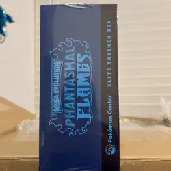 🔥Sealed Pokemon Center Mega Evolution Phantasmal Flames ETB Elite Trainer Box - Image 5