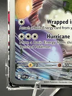 Tornadus 210 (Pokemon Center Stamp) Scarlet & Violet White Flare Promo Sealed - Image 4