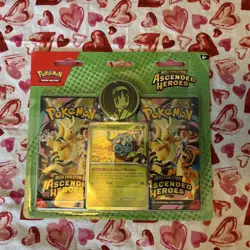 Pokemon TCG Ascended Heroes Two Pack Erika’s Tangle Blister Mint Condition - Image 1