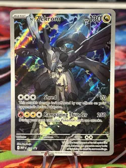 Pokemon TCG N’s Zekrom #031 Black Star Promo Full Art Ascended Heroes Promo NM/M - Image 1