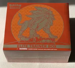 Nintendo Pokemon TCG Sun & Moon Elite Trainer Box Orange - NEW SEALED 820650104114 - Image 1