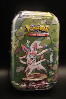 Pokemon Scarlet & Violet Prismatic Evolutions Sylveon Metal Tin Pokemon TCG 2025 - Image 2