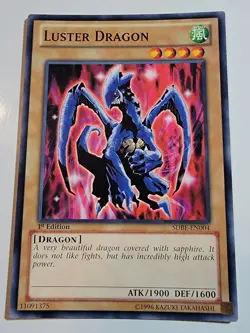 Luster Dragon SDBE-EN004 Common 1st Edition Yugioh - Image 1